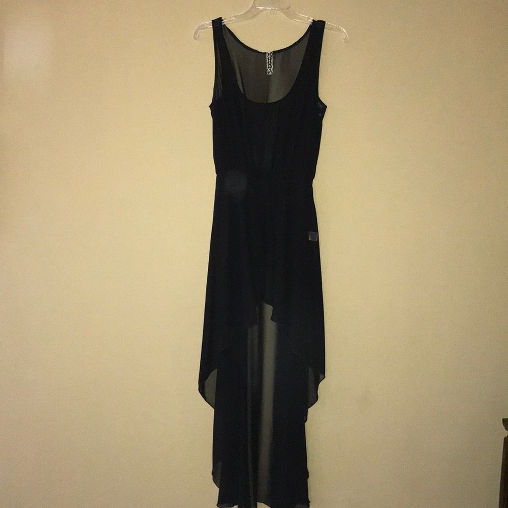 Black sheer Love Mar LF dress